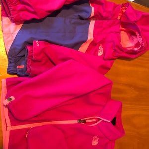 2t girl north face jackets